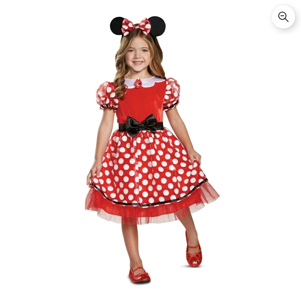 Disfraz de Minnie Mouse Halloween de Disney para Niños, Talla  (6/6x)